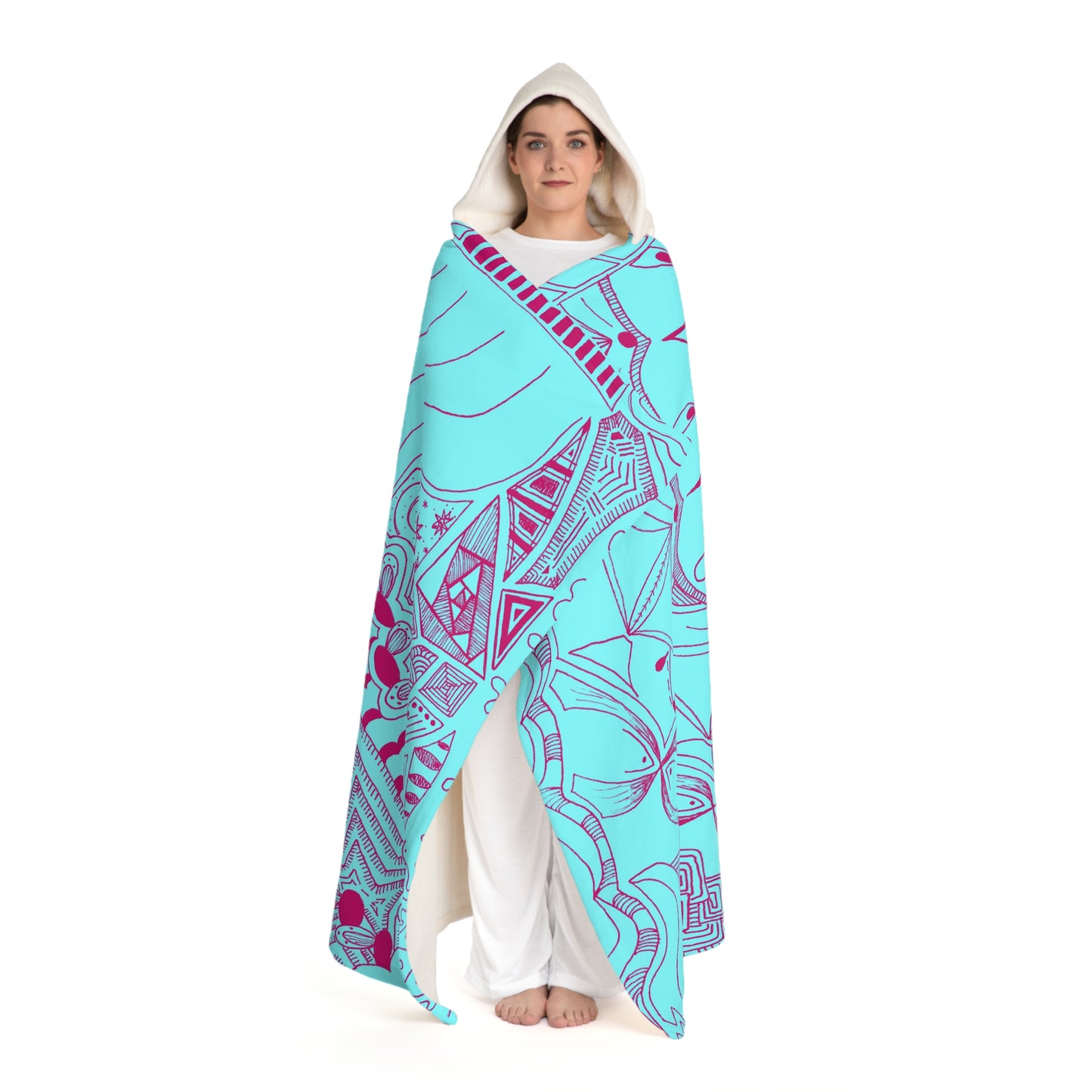 Mystic Zen Hooded Blanket