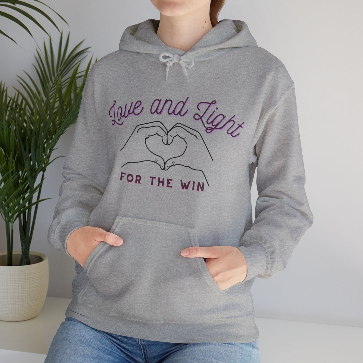 Unisex Love and Light Hoodie