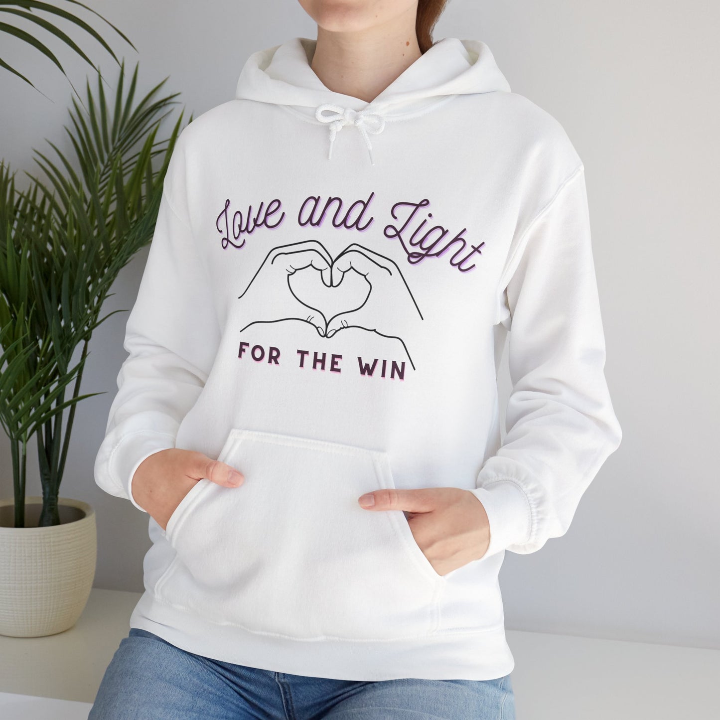 Unisex Love and Light Hoodie