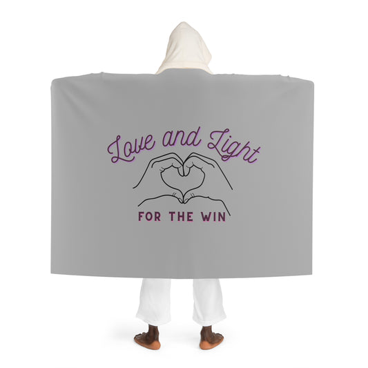 Love and Light Hooded Blanket