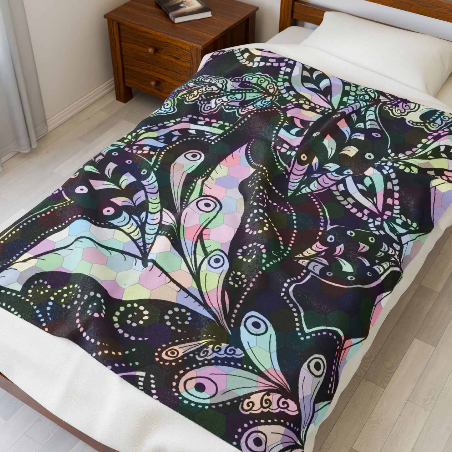 Open Mindedness Plush Blanket