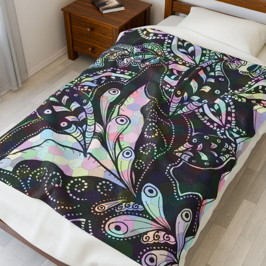 Open Mindedness Plush Blanket