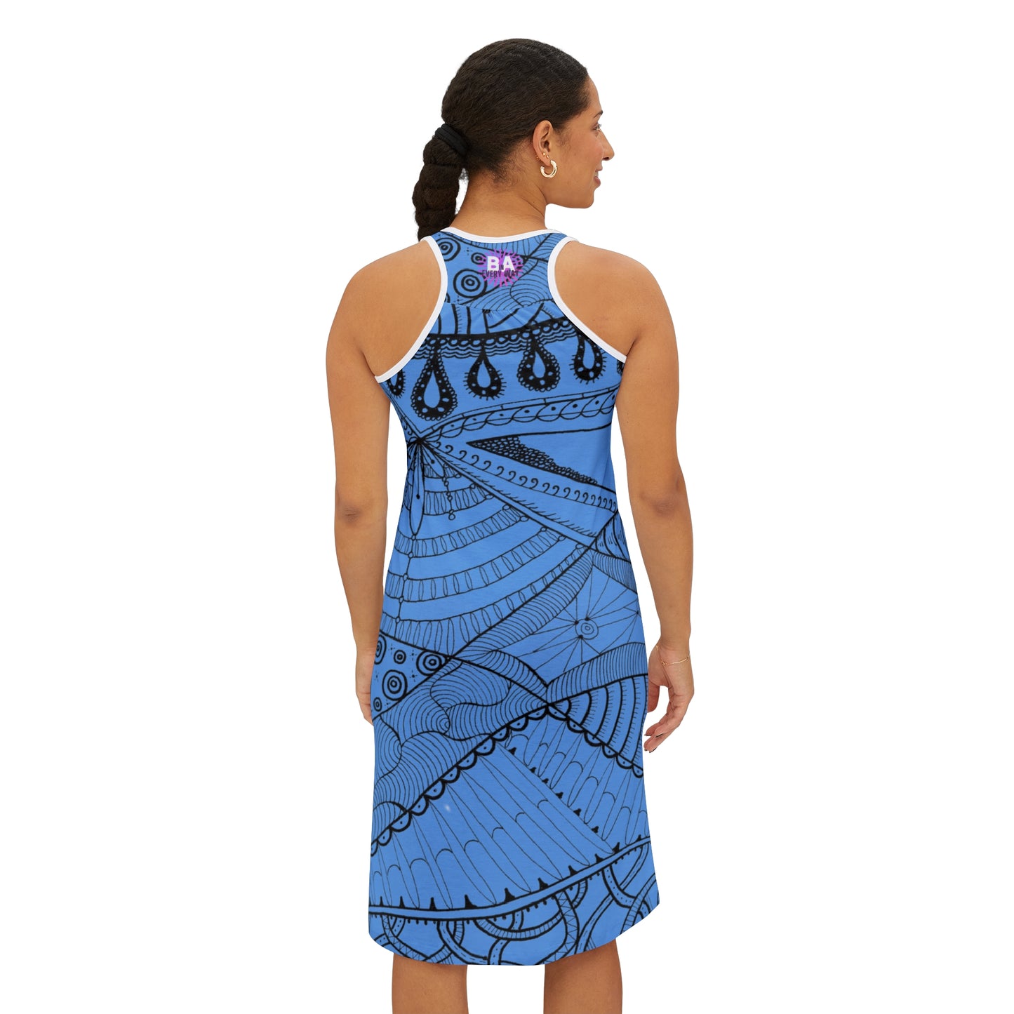 Light Blue BA.Designs Racerback Dress