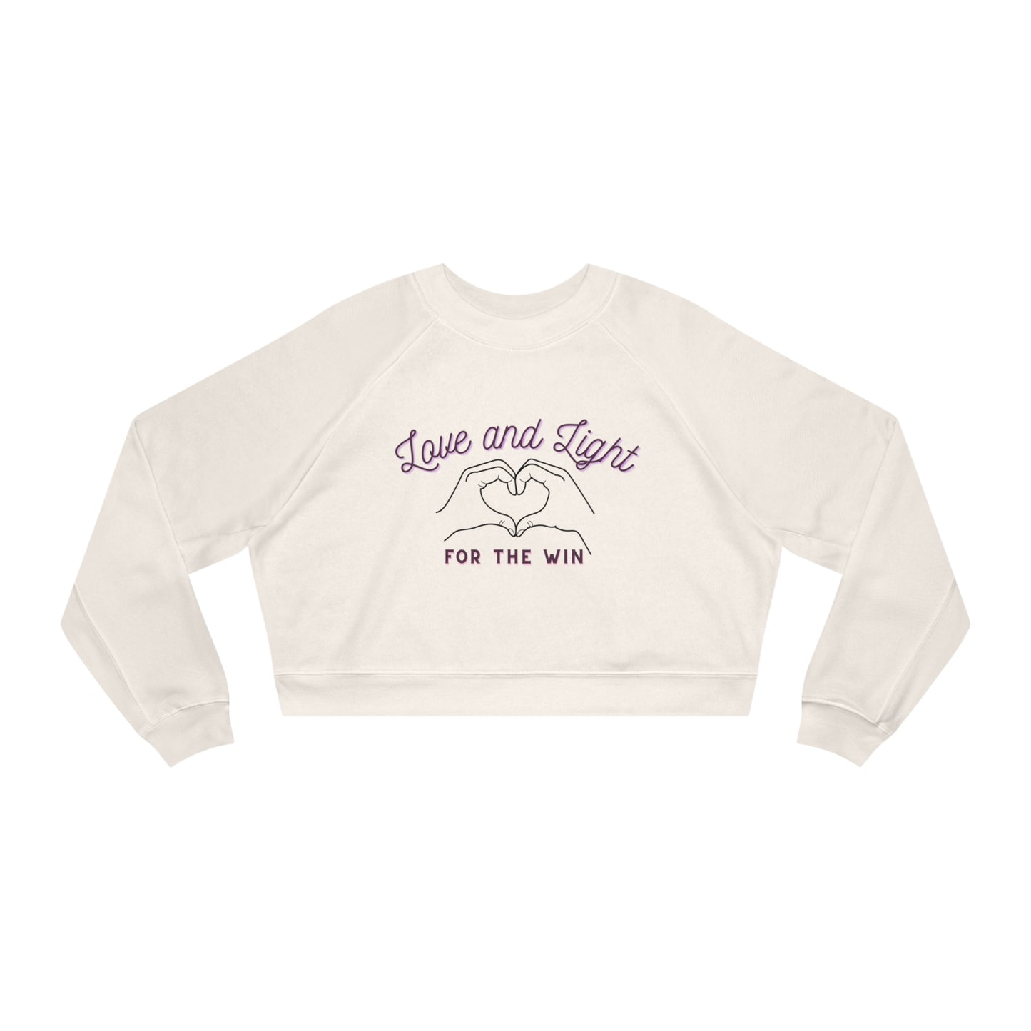 Women's Love and Light Crop Top