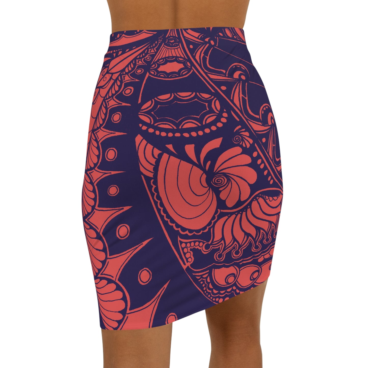 Cherry BA.Designs Pencil Skirt