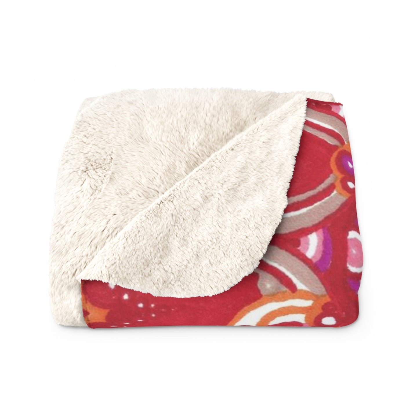 Whimsical Weavings Sherpa Fleece Blanket