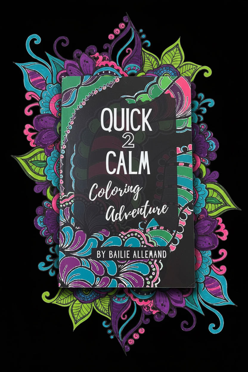 Quick 2 Calm: Coloring Adventure